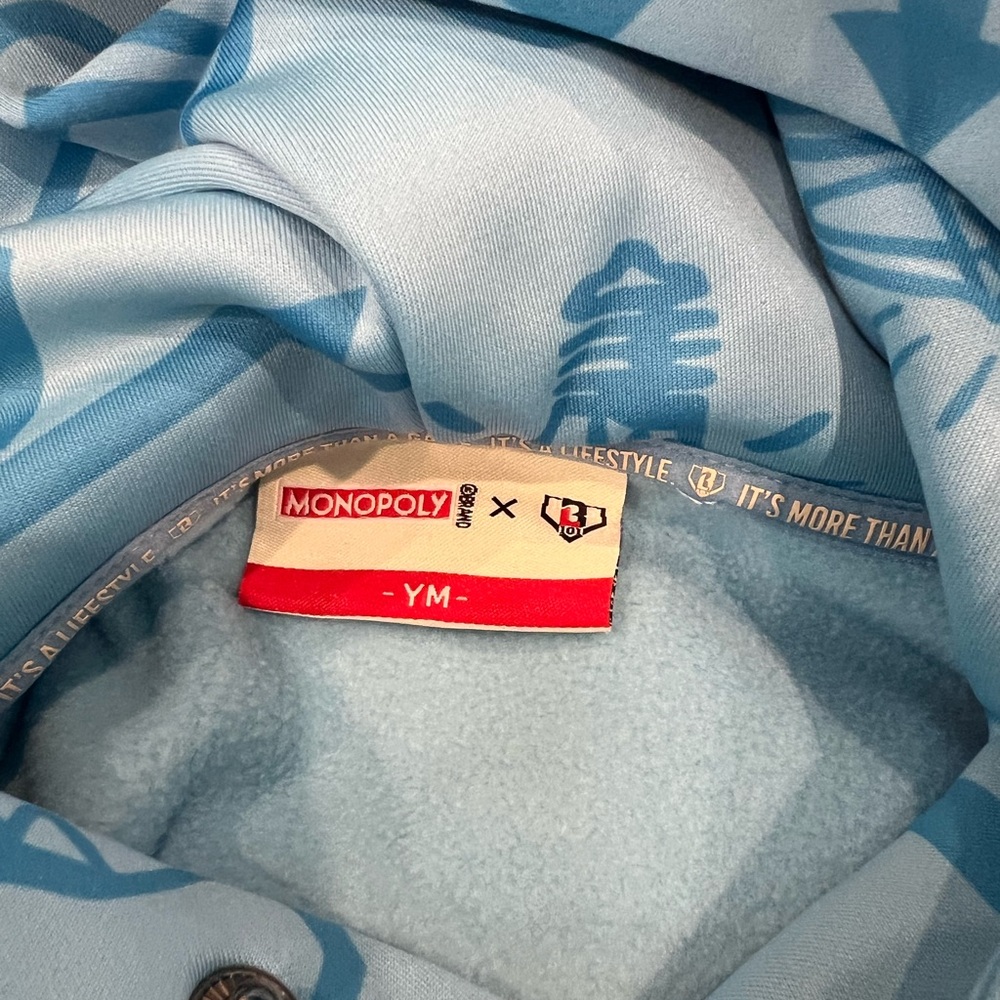 Baseball Lifestyle Monopoly sweatshirt Youth Medium - Picture 5 of 7